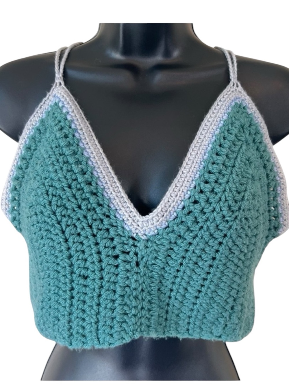 crochet bralette crop top